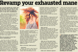 Revamp your exhausted mane